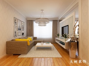 瀚城国际特区180平新古典风格平层客厅