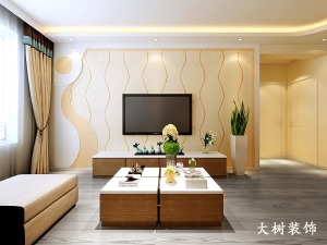瀚城国际特区180平新古典风格平层客厅