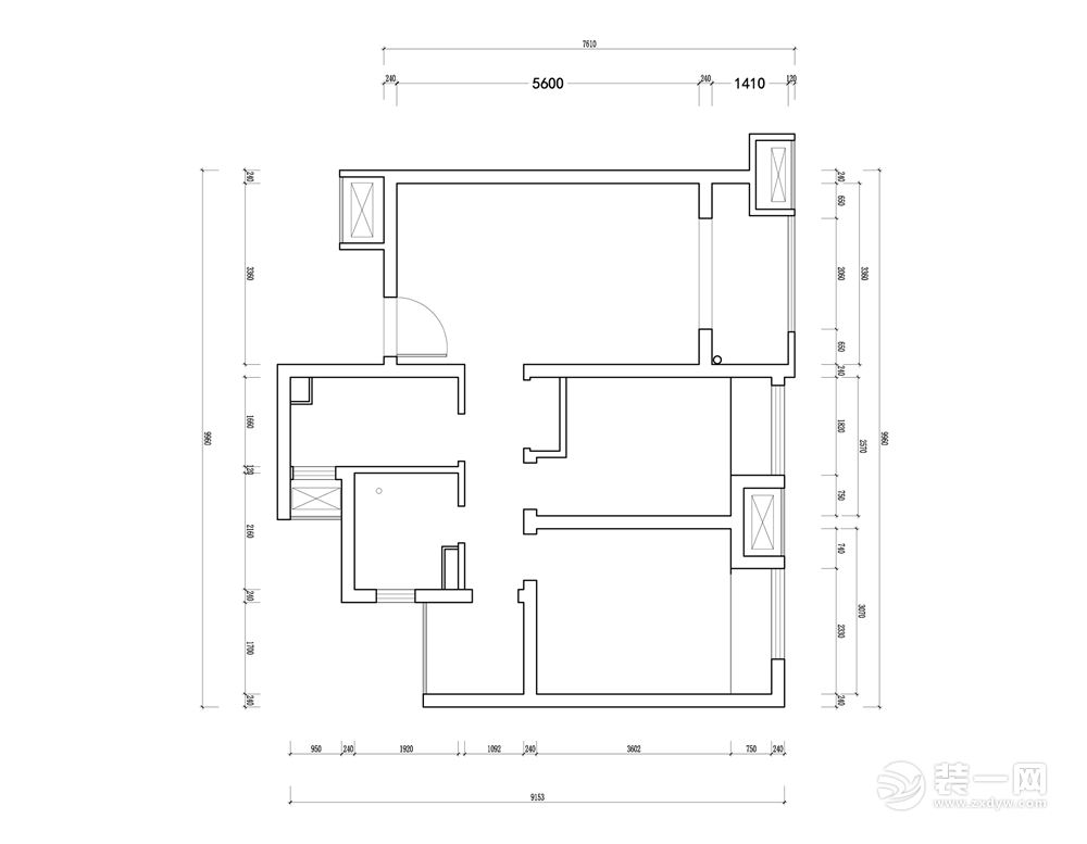 鳳凰熙岸88平原始戶型圖