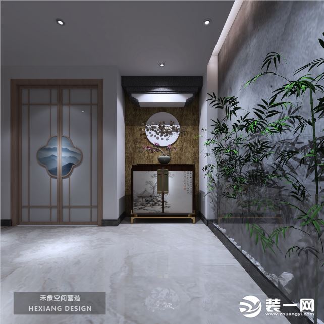 【禾象空间营造】燕江南400平五室二厅装修效果图