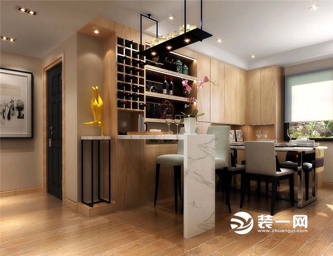 110平米现代风格装修案例赏析 打造沉稳优雅的家居生活-