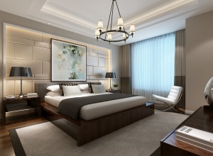 尚东雅园现代风格卧室设计案例