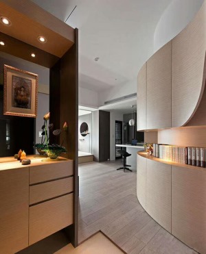 兰州56平现代简约单身公寓 小而美的公寓设计