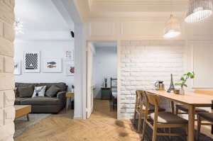 90㎡北欧风格家居装修设计，温馨舒适文艺范儿空间!