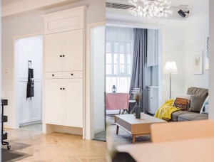 90㎡北欧风格家居装修设计，温馨舒适文艺范儿空间!