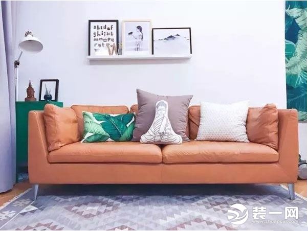 94㎡现代清新之家 原木色+墨绿色搭配自然又舒适！