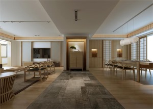 铜仁安富尊荣装饰迪亚豪斯85平米二居室小户型客厅装修效果