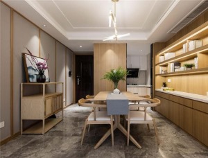 宁波青藤国际装饰中海国际五期现代轻奢139平四居室装修设计图