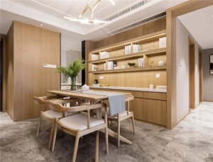 餐厅宁波青藤国际装饰中海国际五期现代轻奢139平四居室装修设计图