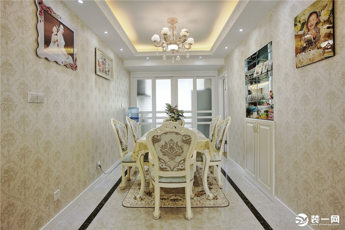 上海繁荣华庭二居室简欧风装修效果图