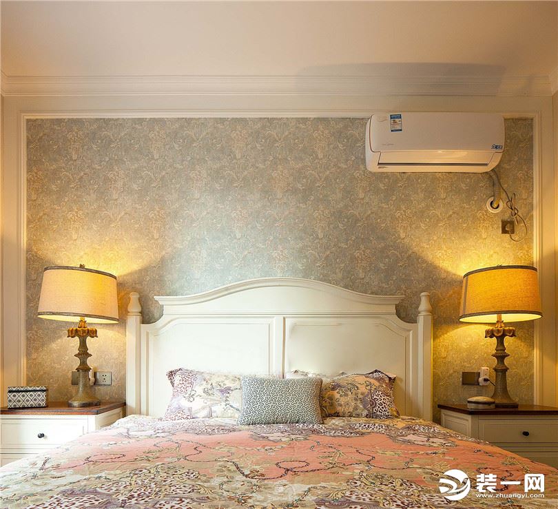 上海证大家园四期二居室田园风装修效果图