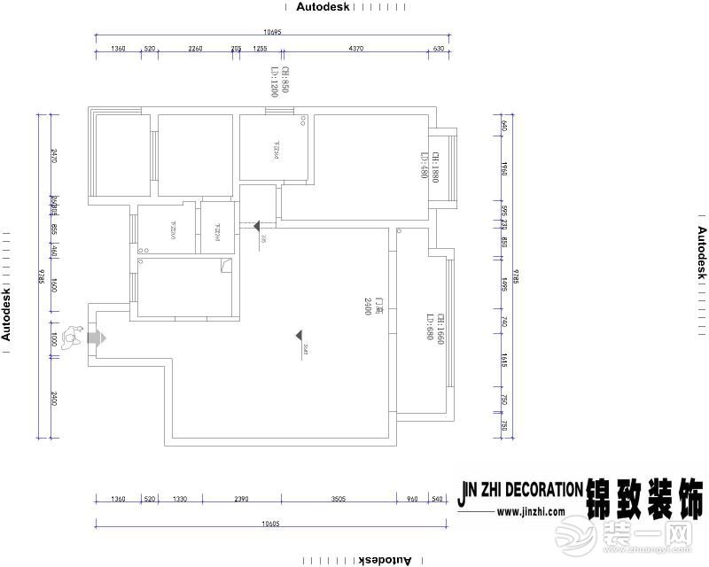 平面布置圖來一張