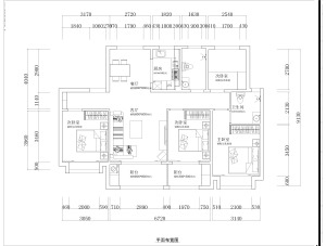 中南漫悦湾122平米现代风格--设计师李伟昊