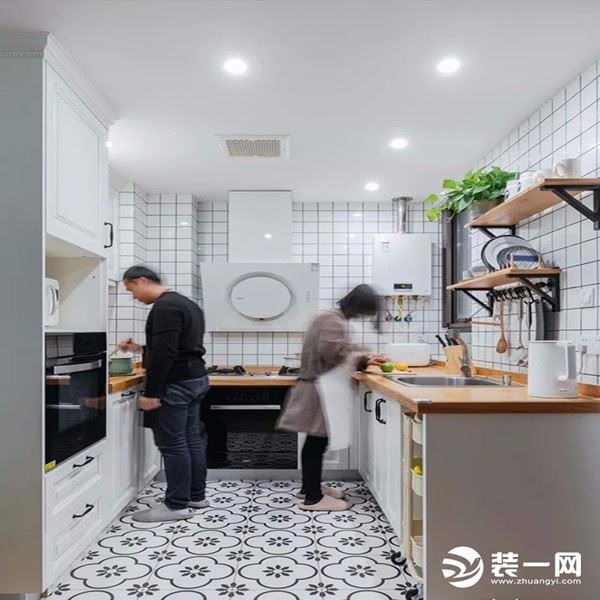 【武汉都市时空装饰】观澜国际三居室130平米厨房