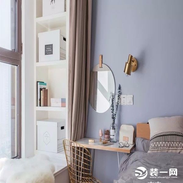 【武汉都市时空装饰】观澜国际三居室130平米卧室