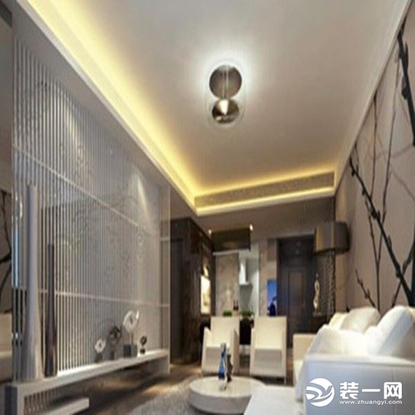 【武汉都市时空装饰】纽宾凯三居室120平米客厅