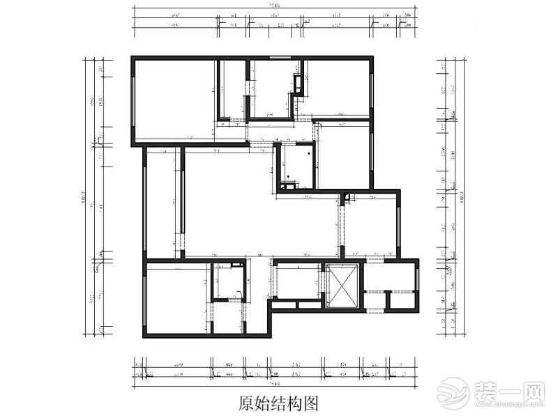 【武漢都市時空裝飾】盛景天地公館戶型圖