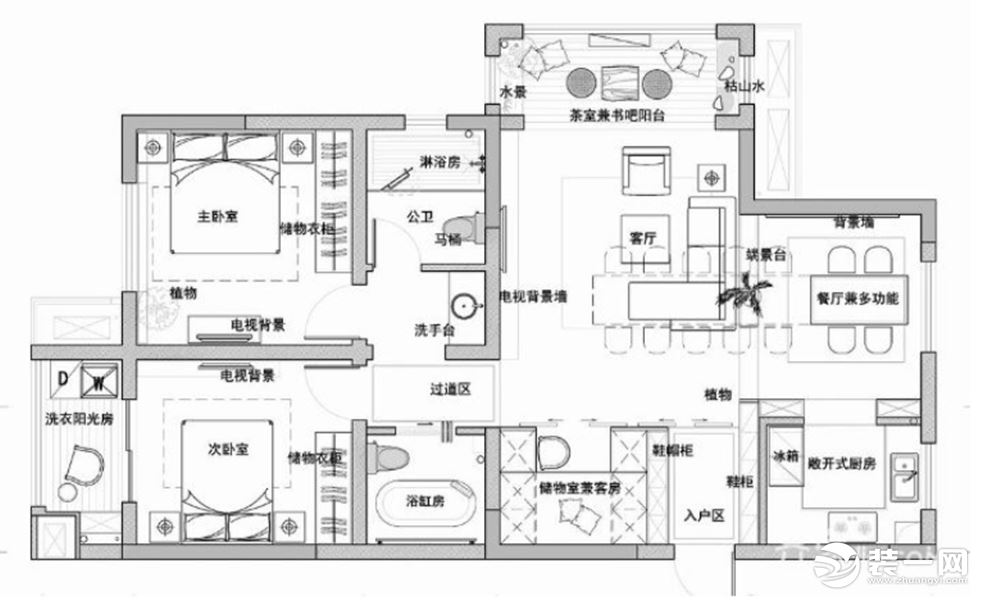 【武汉都市时空装饰】锦绣汉江-简约