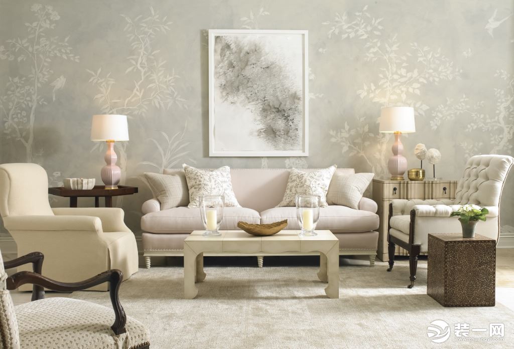 【无锡•圣都装饰】客厅焦点的五款沙发如何摆放