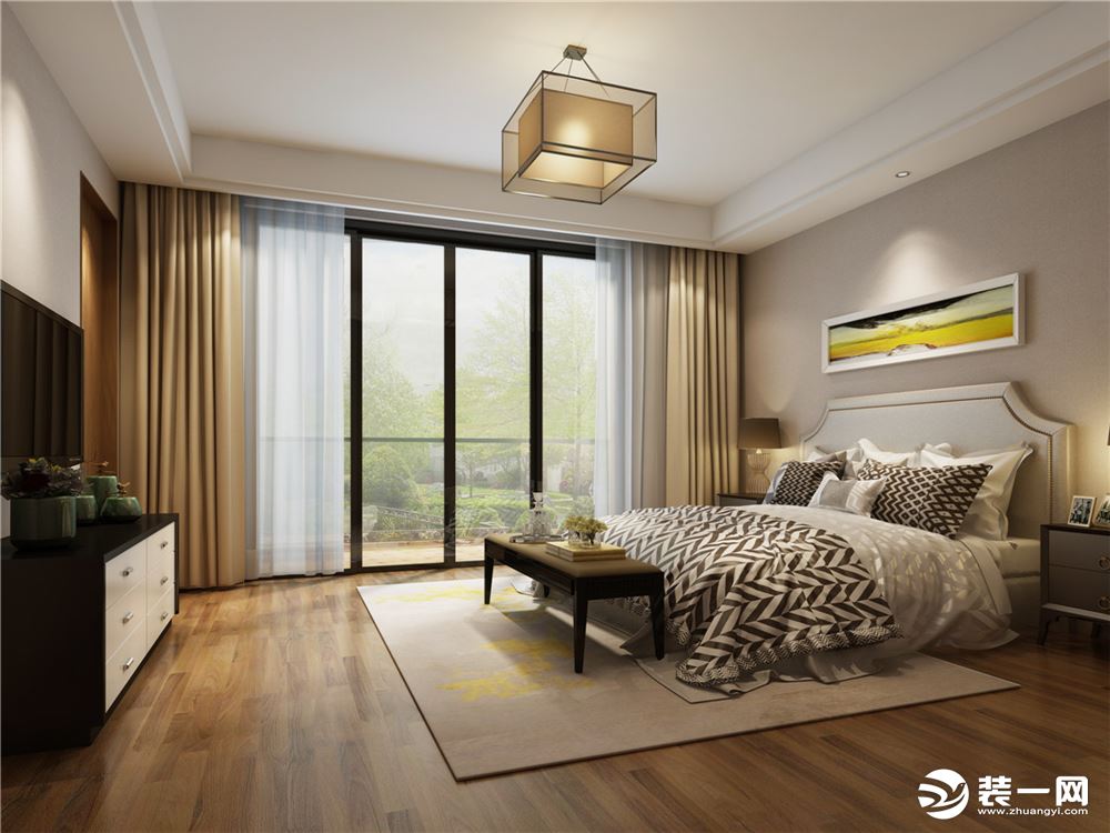430平源水别墅项目装修新中式风格设计，上海腾龙别墅设计师刁振英作品，欢迎品鉴
