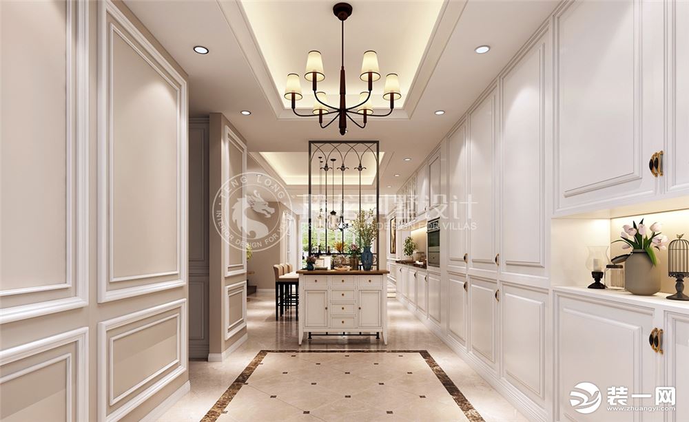 臻水岸380平类独栋别墅项目装修现代风格设计方案展示，上海腾龙别墅设计师作品，欢迎品鉴