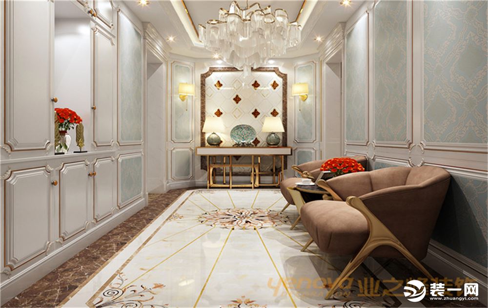 欧美别墅项目装修欧美风格设计，上海腾龙别墅设计咨询预约电话：15800615719