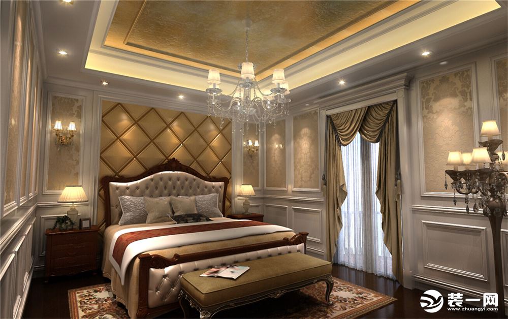 圣安德鲁斯庄园别墅装修欧式古典风格设计案例，上海腾龙别墅设计作品，欢迎品鉴