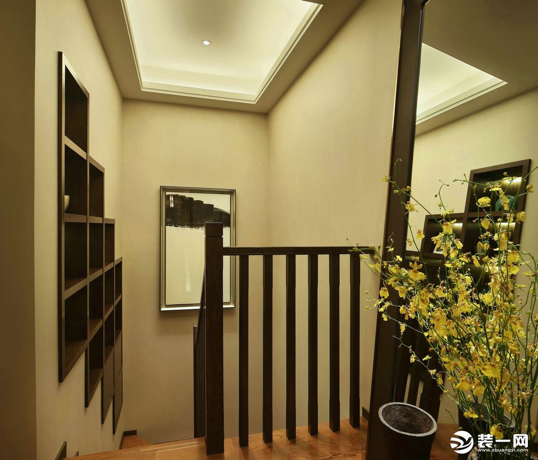 信达蓝庭别墅项目装修现代风格设计案例展示，上海腾龙别墅设计师陈倩作品，欢迎品鉴！