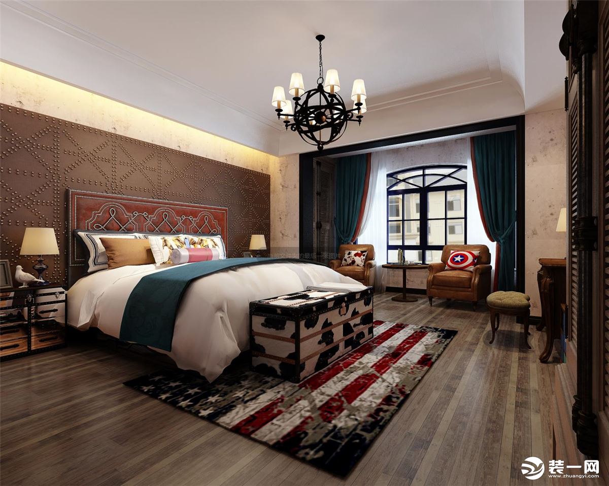 保集澜湾别墅项目装修美式风格设计案例展示，上海腾龙别墅设计作品，欢迎品鉴