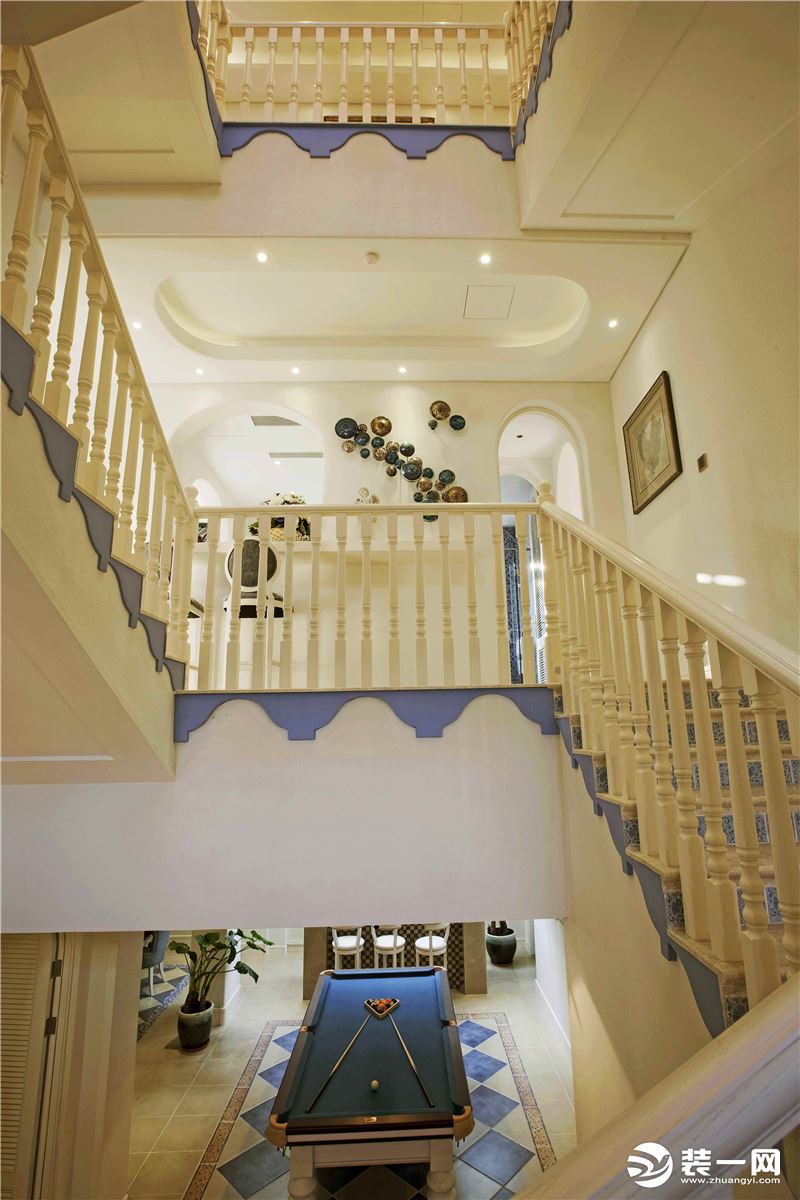 别墅装修美式风格设计案例展示，上海腾龙别墅设计作品，咨询预约电话：15800615719