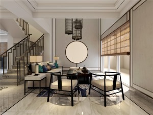 【腾龙别墅设计】英庭名墅600平独栋别墅新中式风格设计！