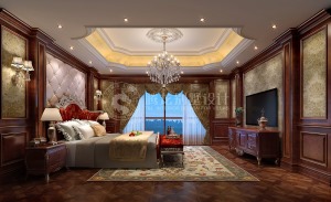 金银岛1000平独栋别墅项目装修欧式古典风格设计，上海腾龙别墅设计师郭建作品，欢迎品鉴