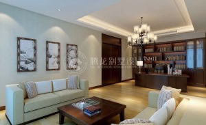 万科翡翠别墅项目装修现代风格设计，上海腾龙别墅设计师王红坚作品，欢迎品鉴
