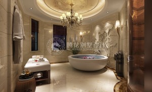 香水湾500平别墅项目装修简美风格设计，上海腾龙别墅设计师孔继民作品，欢迎品鉴