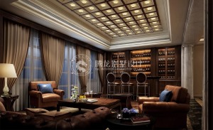 绿洲比华利780平别墅项目装修欧式古典风格设计，上海腾龙别墅设计师章伟作品，欢迎品鉴
