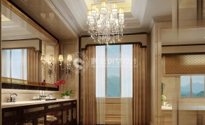 绿洲比华利780平别墅项目装修欧式古典风格设计，上海腾龙别墅设计师章伟作品，欢迎品鉴