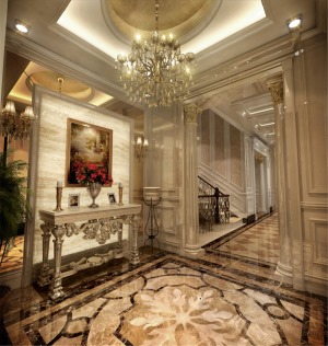圣安德鲁斯庄园别墅装修欧式古典风格设计案例，上海腾龙别墅设计作品，欢迎品鉴
