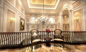 圣安德鲁斯庄园别墅项目装修欧式古典风格设计，上海腾龙别墅设计作品，欢迎品鉴