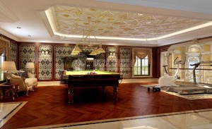 别墅装修欧式古典风格设计案例展示，上海腾龙别墅设计师郭建咨询预约电话：15800615719