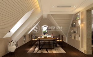 圣堡别墅项目装修新古典风格设计案例展示，上海腾龙别墅设计作品，欢迎平均