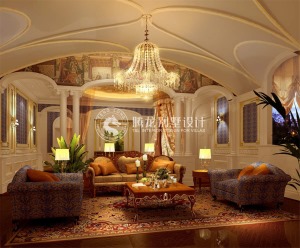 上海顶级豪宅檀宫美式古典风格设计案例！