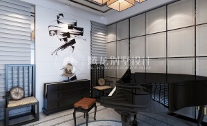 中式风格别墅设计案例展示——腾龙别墅设计师黄彬作品！