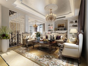 上海庄园别墅项目装修欧美风格设计案例