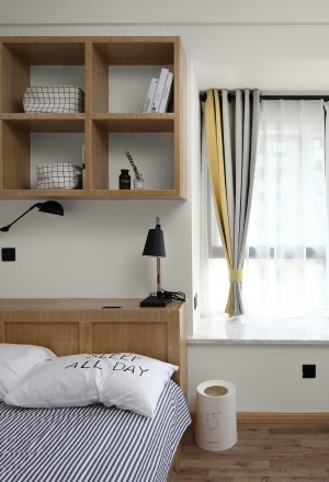 北欧风格-卧室装修效果图