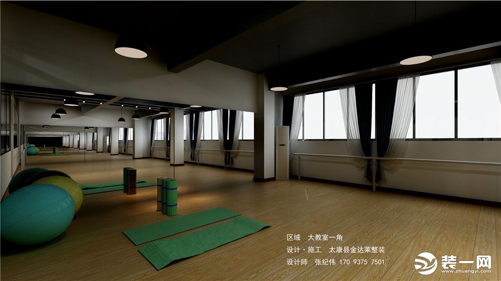 太康县万鹤赉 瑜伽、舞蹈培训机构 工程装修项目