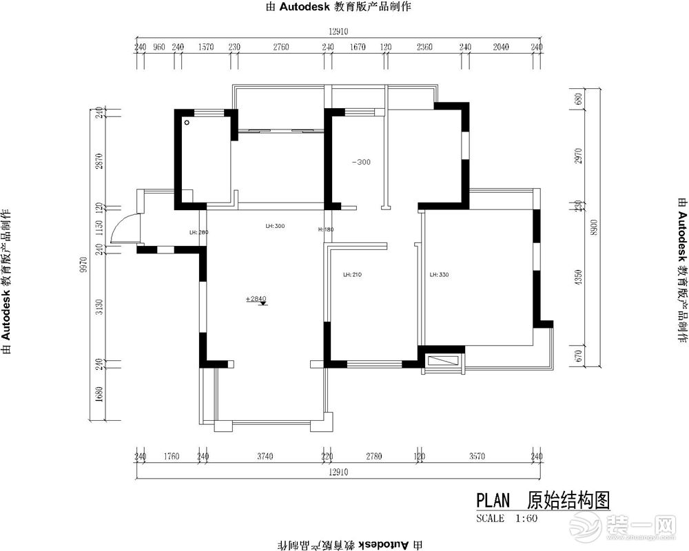 原始結(jié)構(gòu)圖