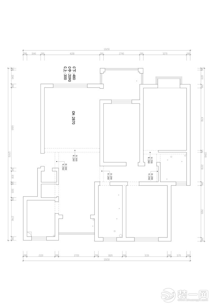 原始結(jié)構(gòu)圖