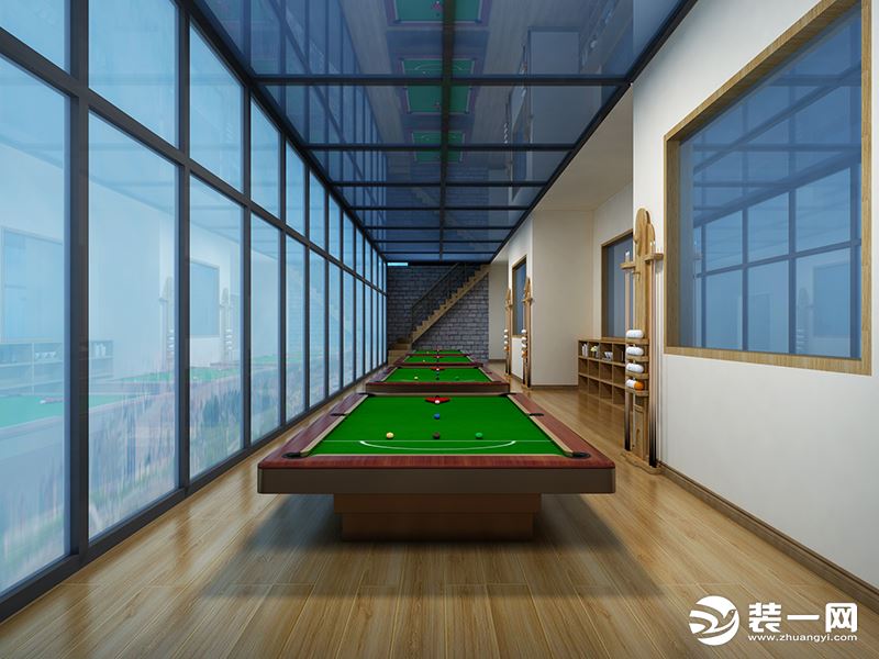 杭州瑜伽馆设计改造效果图-名设网室内设计