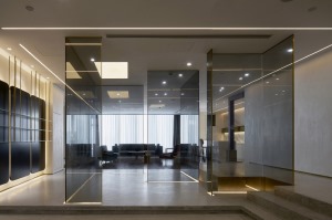 杭州優雅的辦公室設計空間效果圖案例