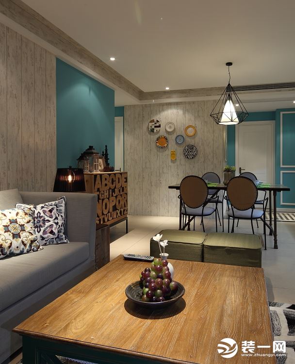 鼎达·天润国际140㎡三居室现代风格装修案例